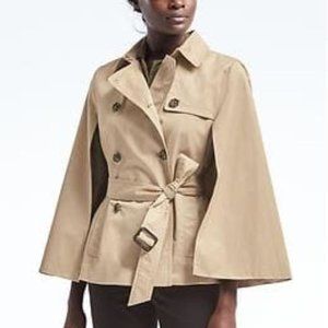 Banana Republic Trench Cape (Medium)